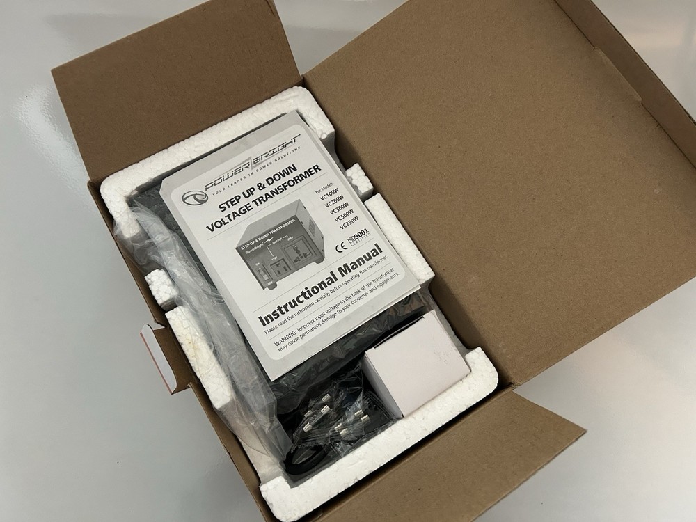 Schuco Step Up / Down Transformer by PowerBright 220/110 Volt