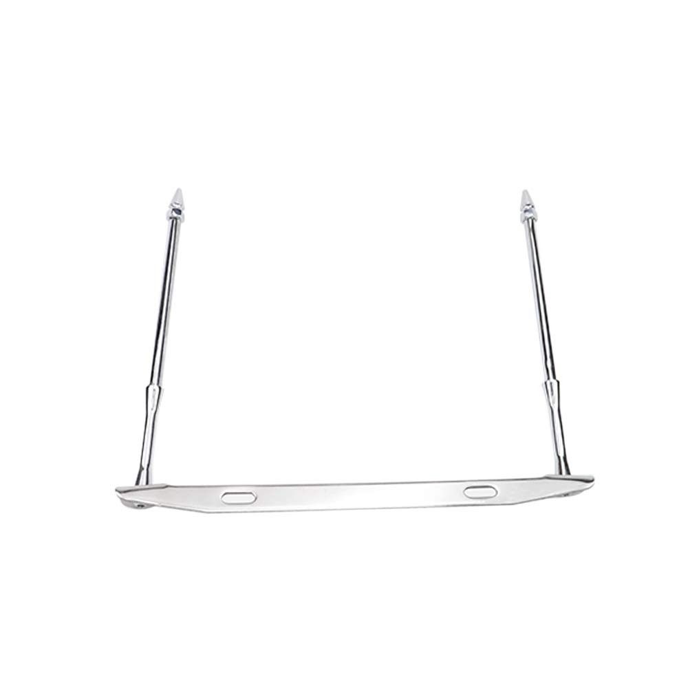 Motorcycle License Plate Mount Double Flag Holder Flag Pole