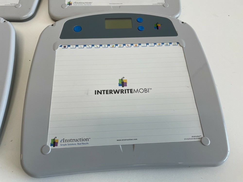 H3: Lot of 4 eInstruction Interwrite Mobi IP500 Tablet