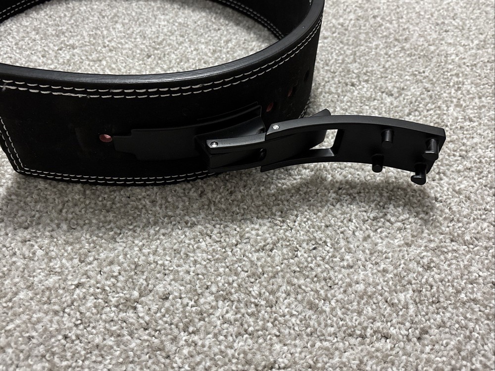10MM LEVER BELT - BLACK