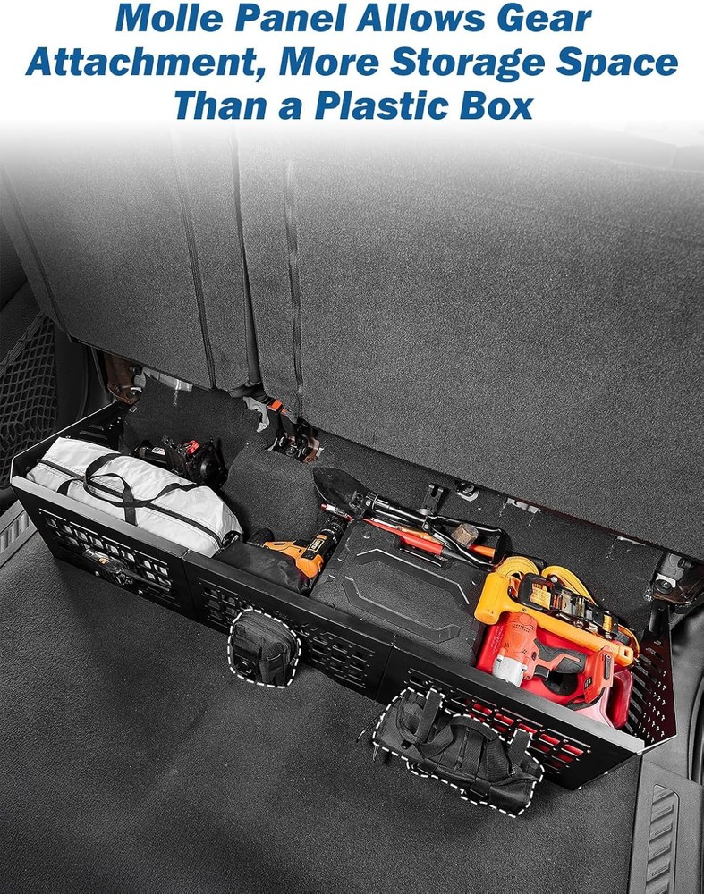 Molle Under Seat Storage Panel Silverado Sierra