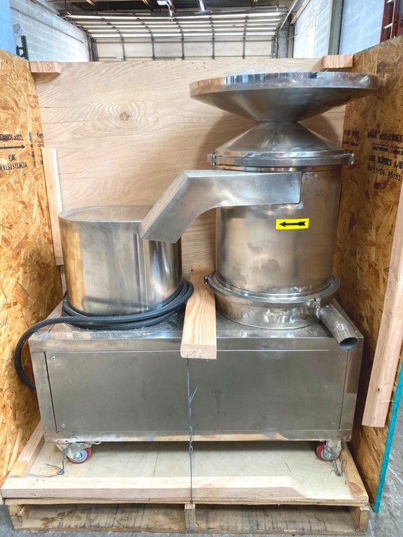 Egg Liquid Eggshell Centrifugal Separator / Breaker Cracker Shell Grinder 15K/H