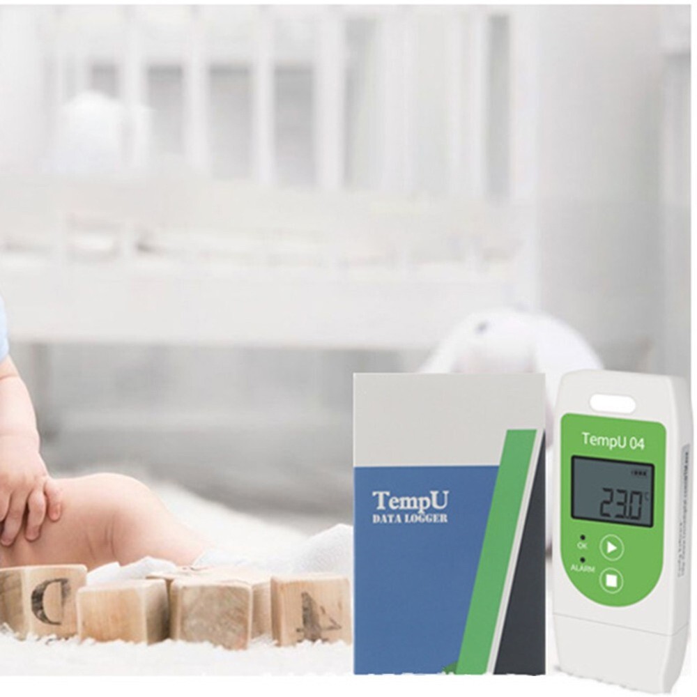 USB Temperature Data Logger 32000 Capacity TemperatureRecorder PDF Report Logger