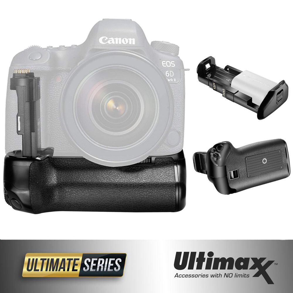 Pro Camera Battery Grip Replacement for BG-E21 Canon 6D Mark II