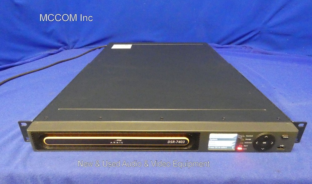 Arris DSR-7403 Commercial Integrated Satellite Receiver/Transcoder