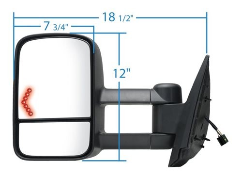 K Source Side View Mirror 62094G