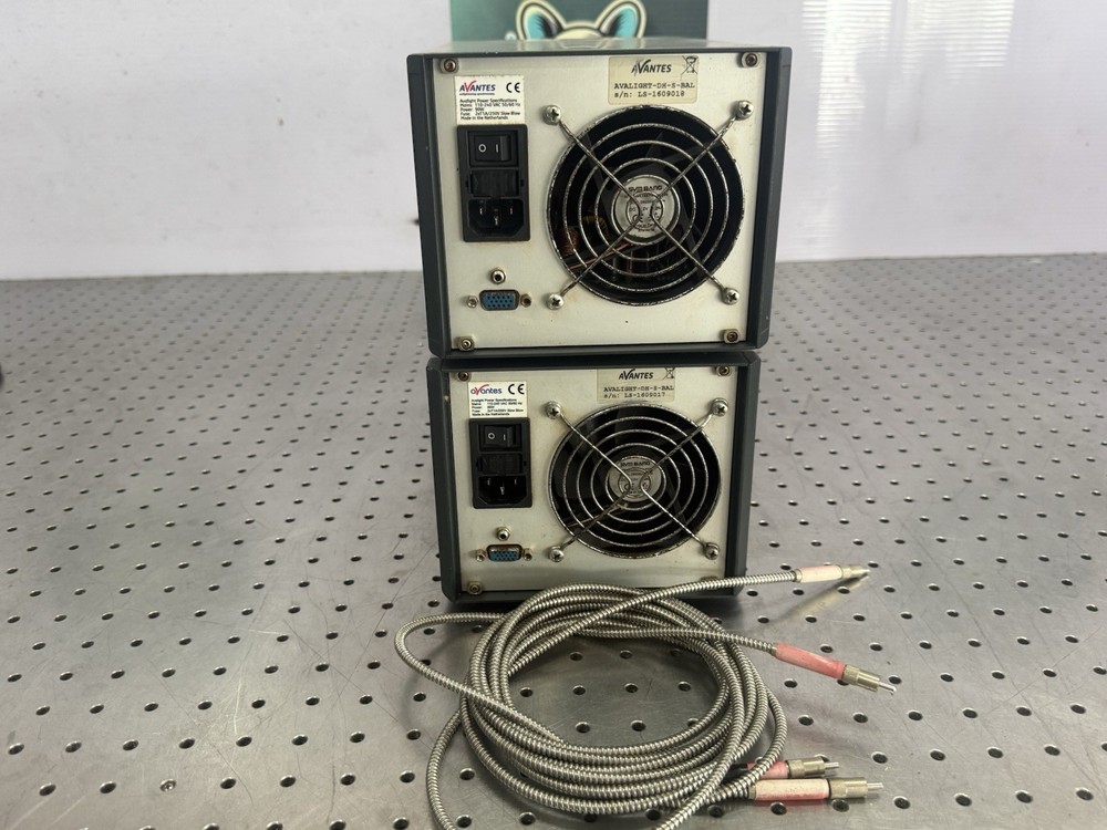 Avantes AvaLight-DH-S-BAL UV Halogen Light Source x2 As-Is