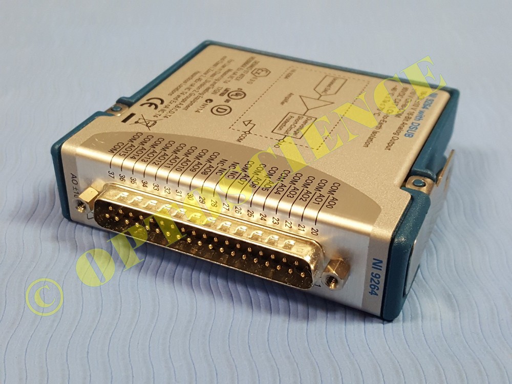 National Instruments NI 9264 cDAQ Analog Output Module, D-Sub