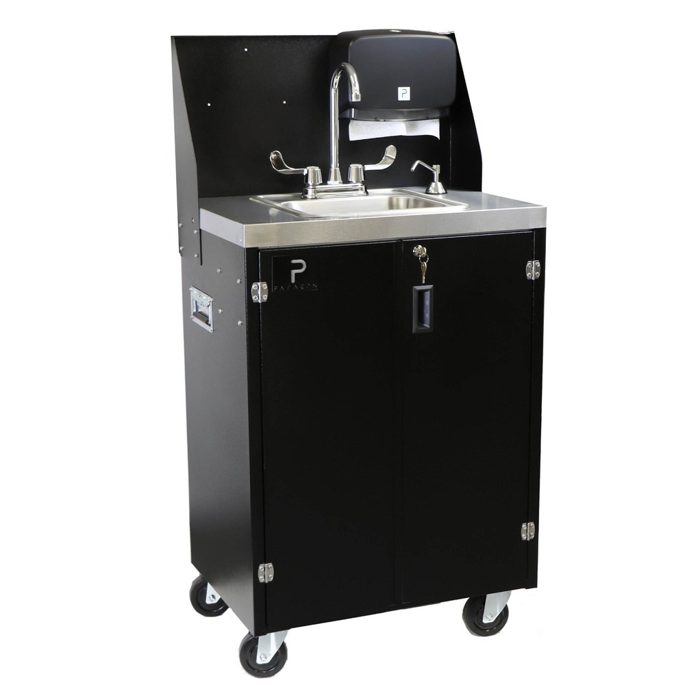 Paragon E-Sink, Portable Handwashing Station - Black
