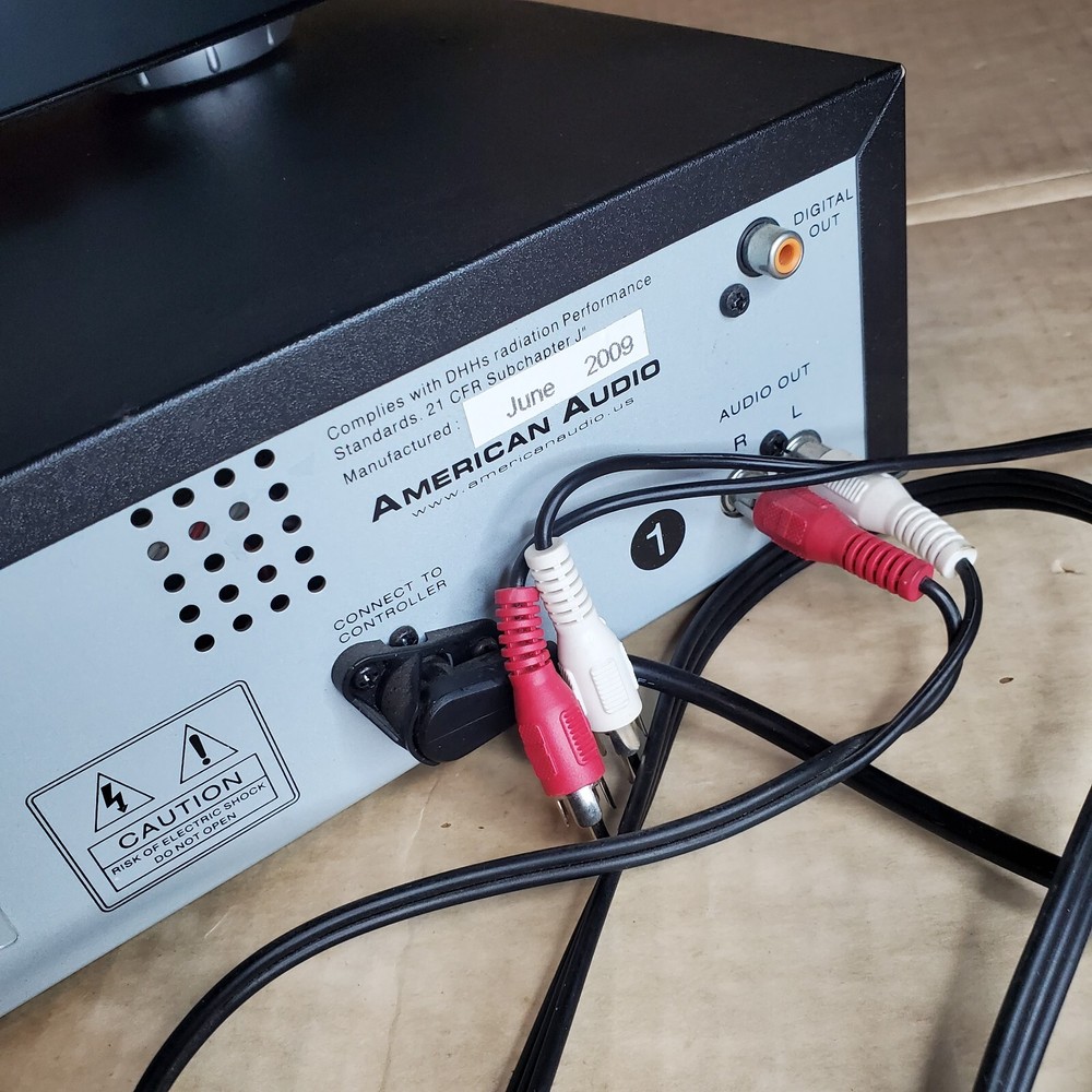 American Audio dcd-pro310 Professional Dj Controller & Dual Cd Player