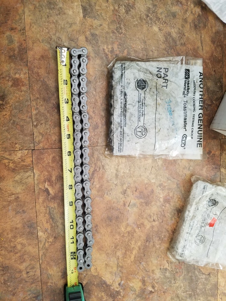 Middleby Marshall 31000 Chain Rollers #40 lotus Chain
