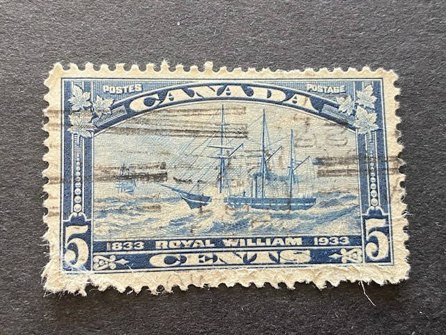 1933 CANADA # # 202,204, SHIPS ,USED