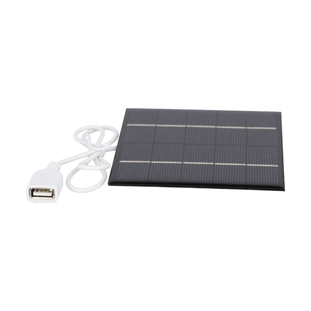 Portable Solar Panel 5W 5V Excellent Low Light Performance Compact Design