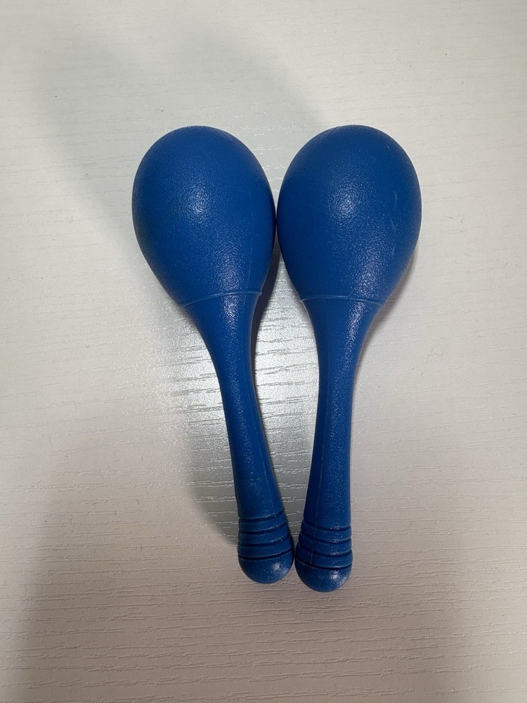 Lp Blue Maracas Set of Two.