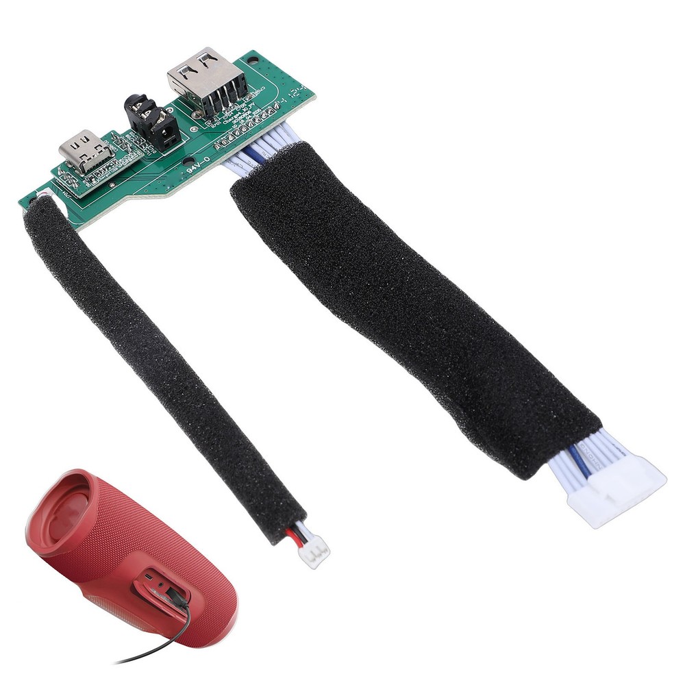 Charging Port Board Replacement For Charge 4 Version GG Speaker Type C USB