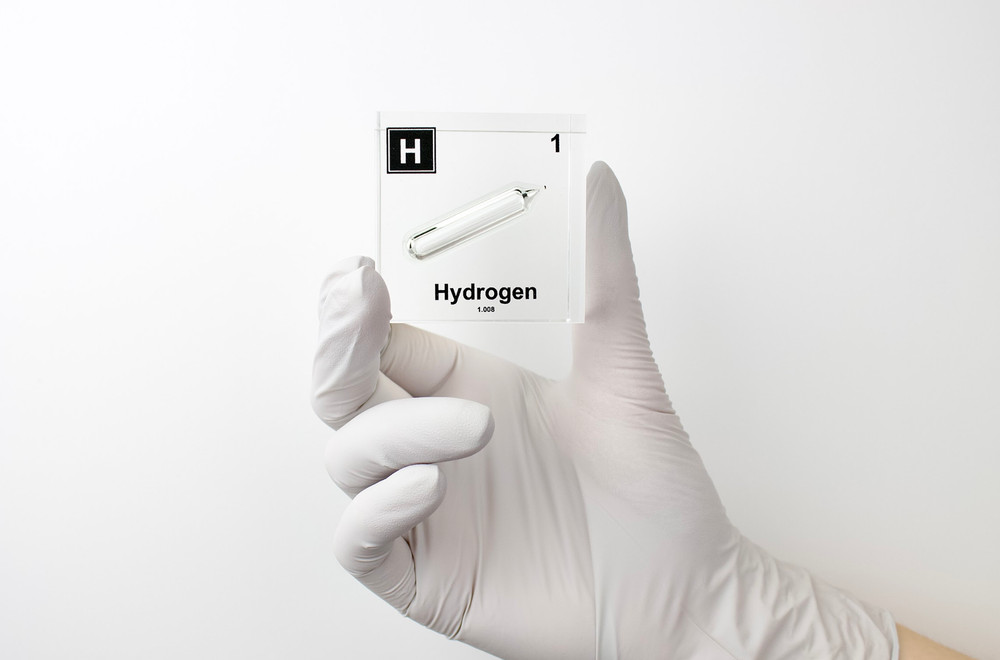 Hydrogen Element Cube