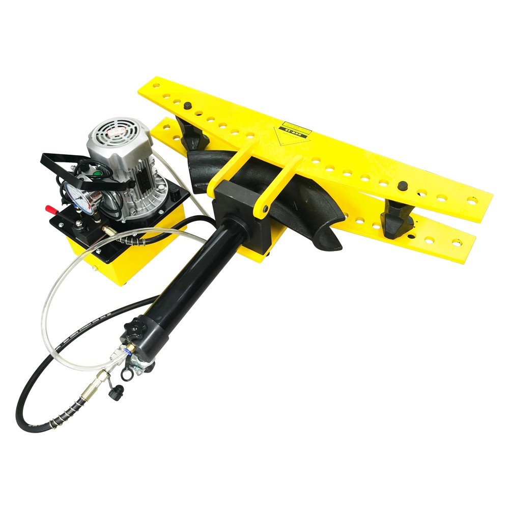 110V Split Type Electro-hydraulic Round Pipe Bending Machine 90° with 10 Dies