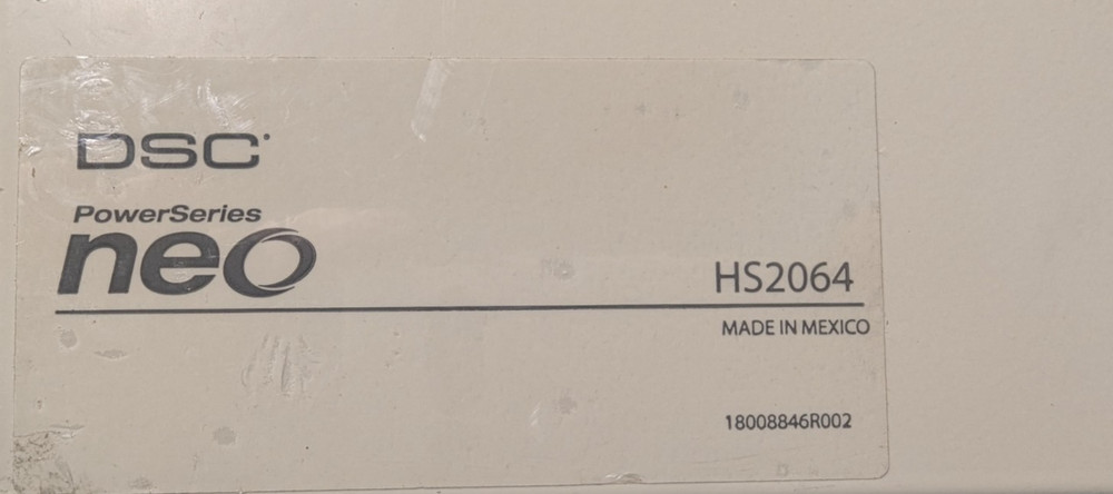 DSC HS2064 PowerSeries Neo 64-Zone Security Control Panel