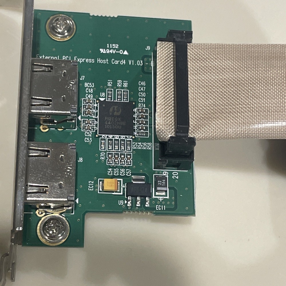 External PCI Express Host Card4 Dual HIDMI Sub Board With Connector