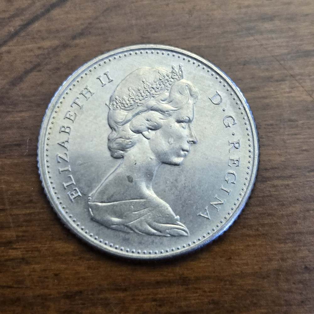 1970 CANADA 10 Cents Elizabeth II Dime (PD45)