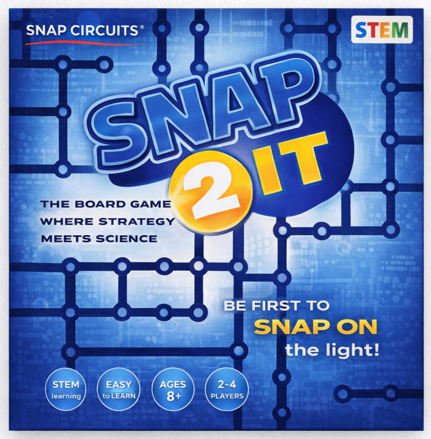 Elenco Snap Circuits Snap-2-It STEM Board Game