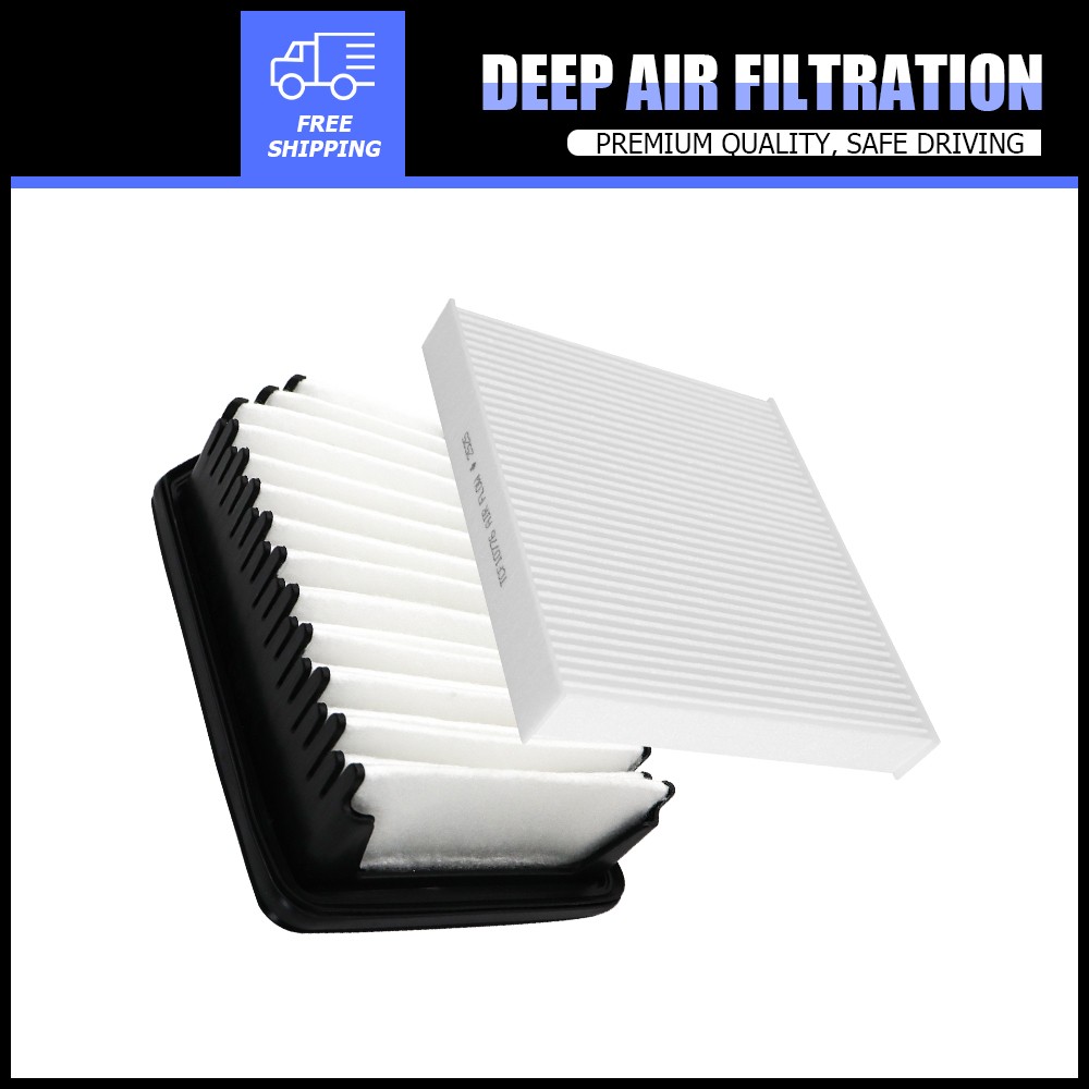 Engine Air Filter & Cabin Air Filter Set for 2012 - 2013 Kia Soul