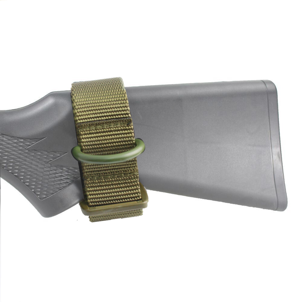 Gun Sling Loop Adapter Adjustable Heavy Duty Nylon Shoulder Strap with D Ring