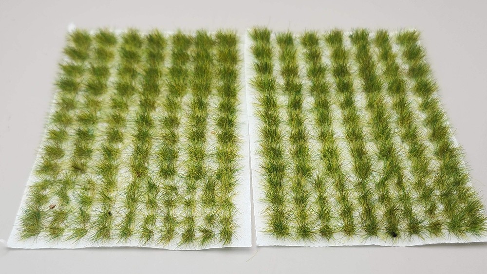 SEM - TU6SV-A - 6mm Silvan - Assorted Layout - Self-Adhesive Grass Tufts