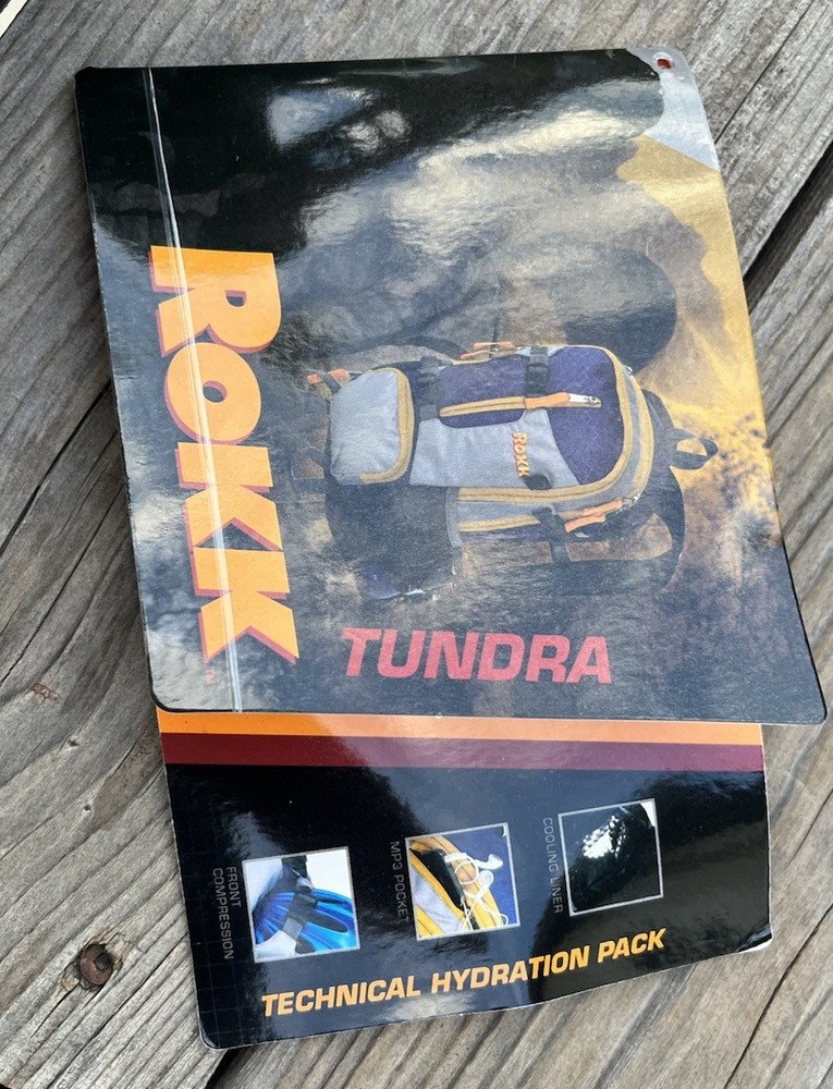 New! ROKK Tundra Technical Hydration Pack Backpack w/ Bladder