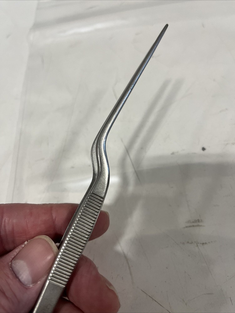 Codman 80-2912 Bayonet Malis Forceps, 178mm (N)