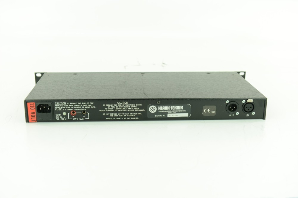 Rare Klark Teknik DN330 Preset Equaliser - DN 330 - Equalizer