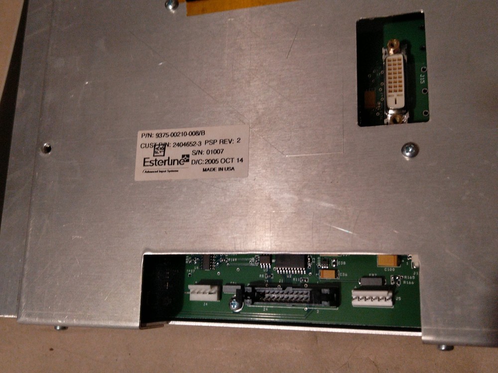 #2404652-3 Upper Operator Panel LCD Screen for GE LOGIQ 9 Ultrasound System