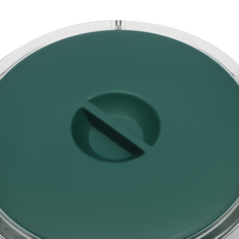 Rice Storage Container with 6 Compartments, Rotatable Dispenser for Grains