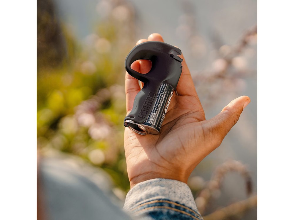 Sabre Quick Grip Pepper Spray 1/2 oz Black