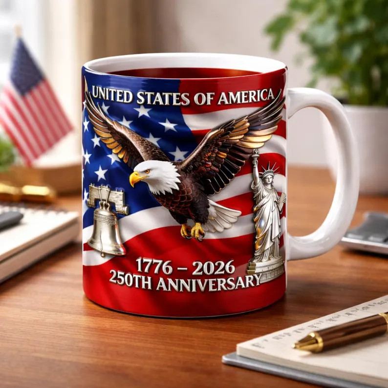 USA 250th Anniversary Mug America