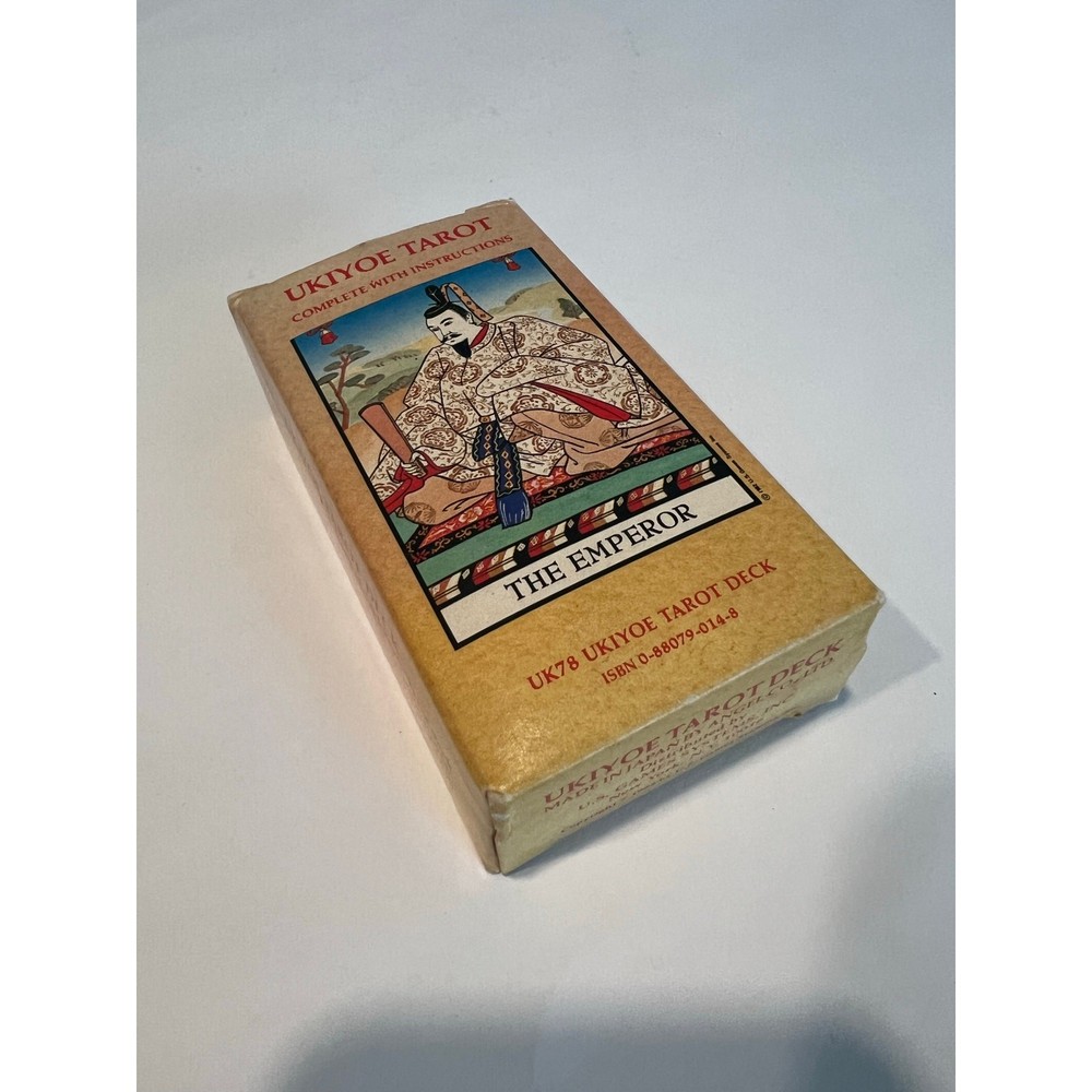 Vintage Ukiyoe Tarot Deck 1982 by Stuart Kaplan Complete w/ Instructions JL