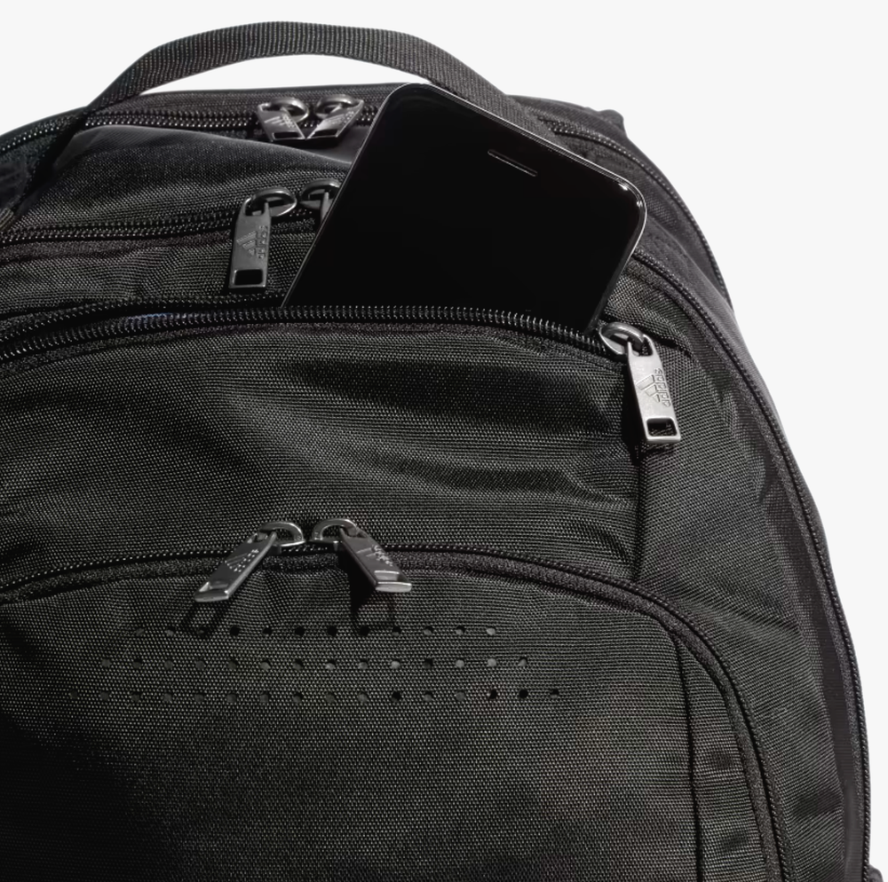 NEW ADIDAS DEFENDER TEAM SOCCER BACKPACK BAG #EX7555 BLACK