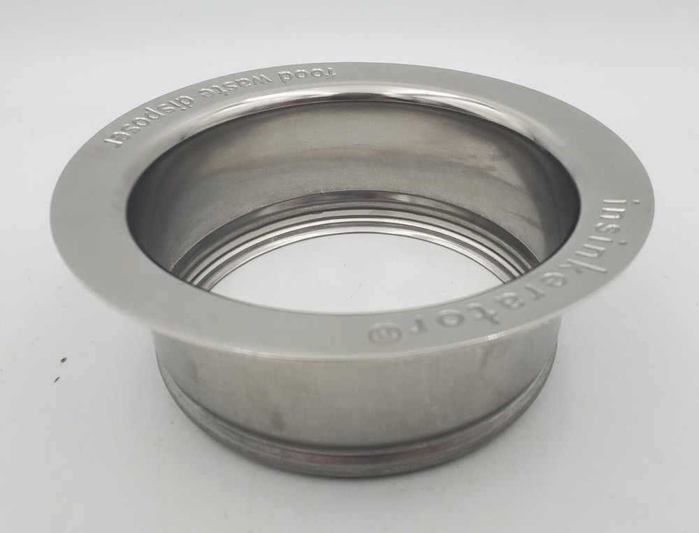 InSinkErator FLG-SS Stainless Steel Garbage Disposal Sink Flange Silver