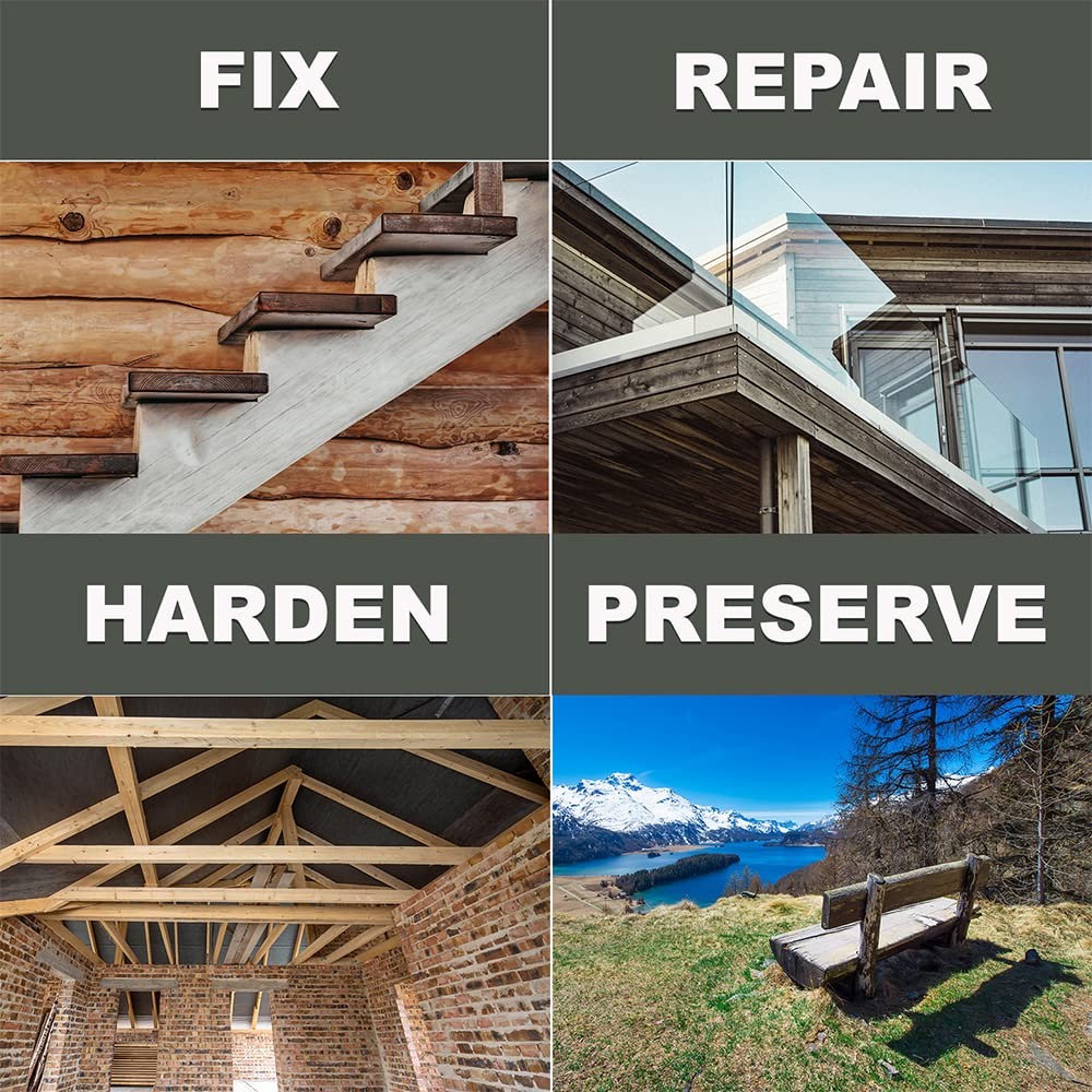 PC Rot Terminator Wood Hardener Epoxy 24oz Kit