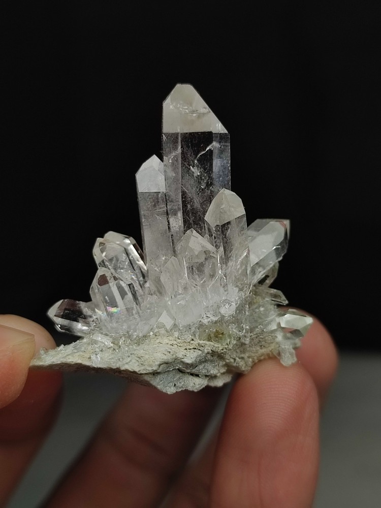 Faden Quartz Crystal With Beautiful Luster & Unique Growth-Pk