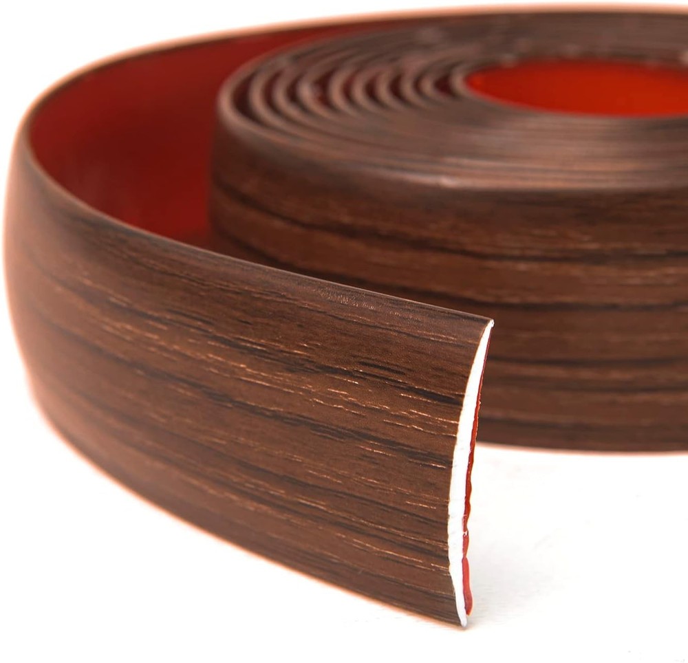 Easy Installation 10FT Vinyl Floor Transition Strip - Scratch Resistant Cherry