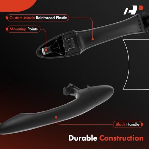 Front or Rear Right Passenger Side Exterior Door Handle Compatible with Kia