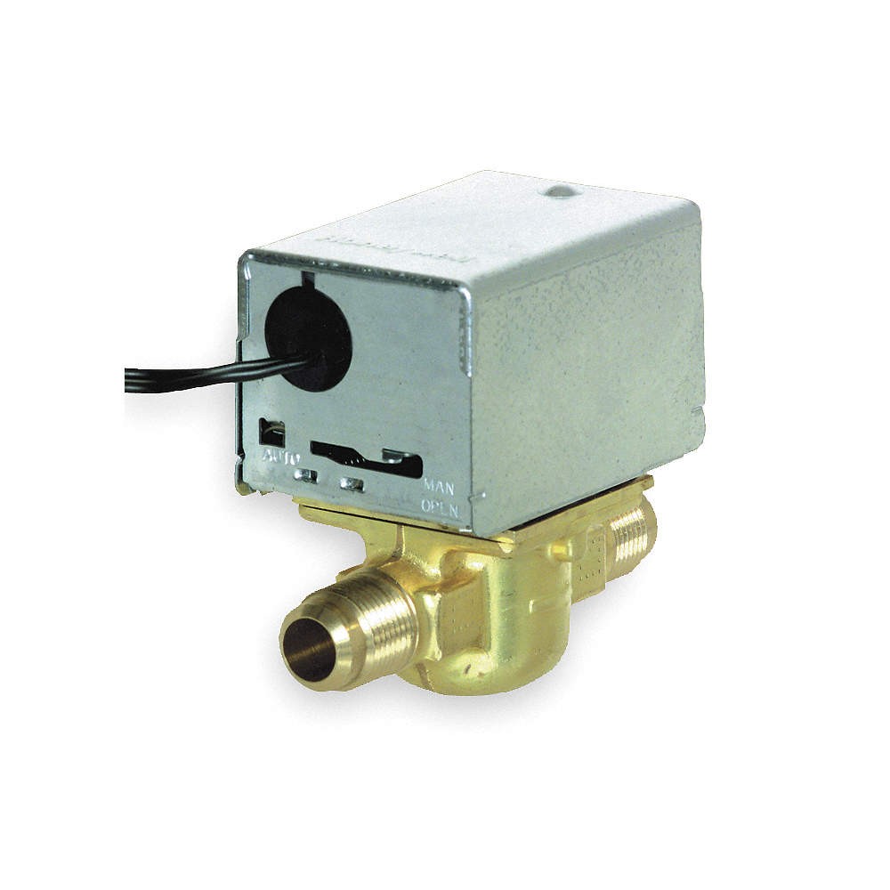 HONEYWELL HOME V8043B1019 Motorized Zone Valve,NO,Brass,1/2inSweat 279A82