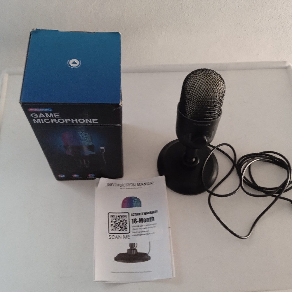 Hosongin Gaming RGB Microphone USB