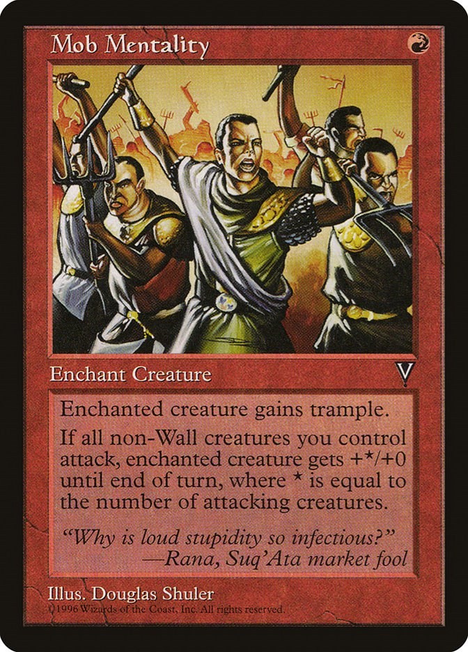 Mob Mentality Visions N/A MTG MP