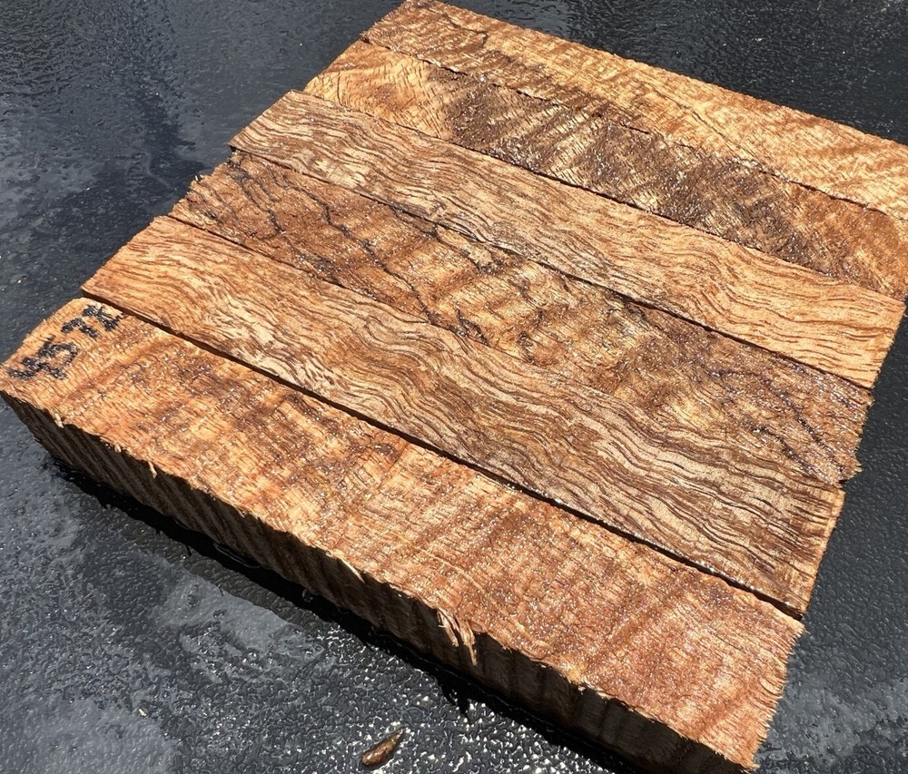 Hawaiian Curly Mango Pen Blanks #4572