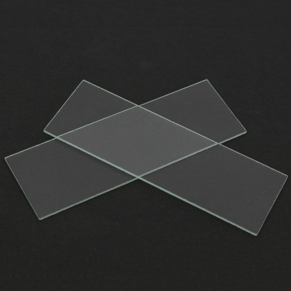 5PCS Concave Cavity Glass Coverslips Microscope Slides Thickness 1mm Lab Tools