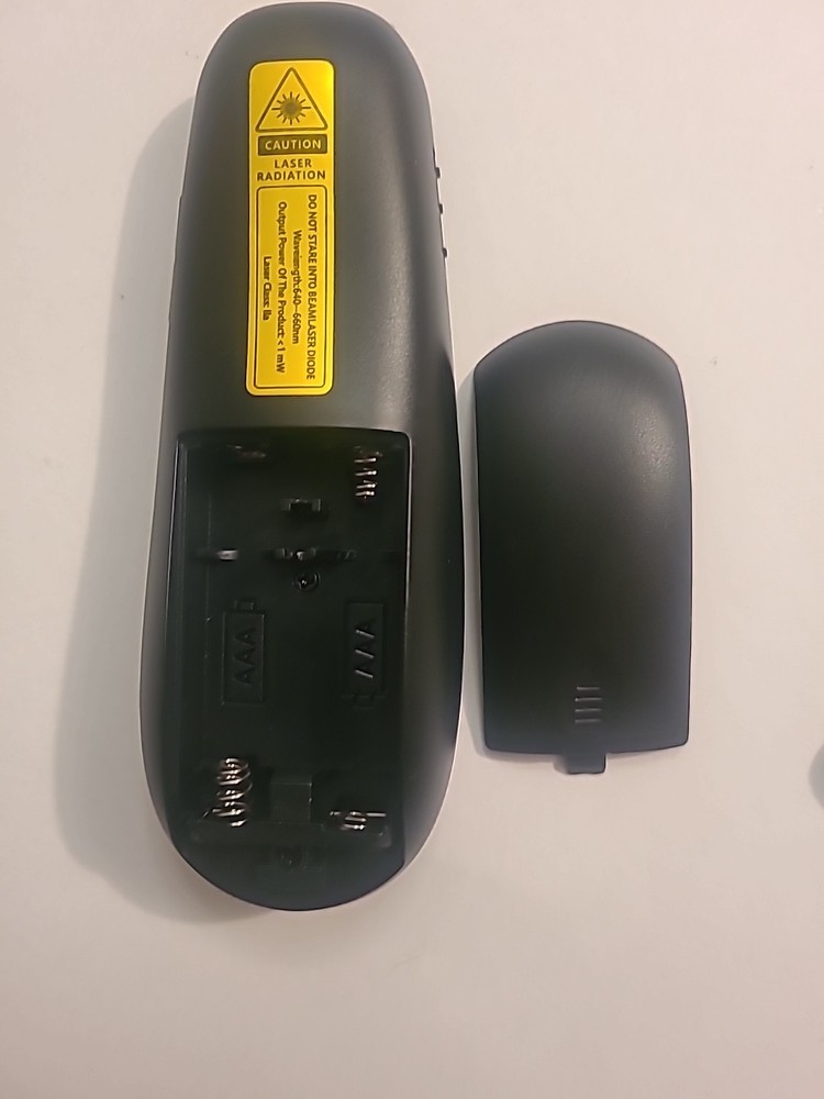 Physical And Digital Pointer Clicker Remote For Presentations w/ Laser Open Box