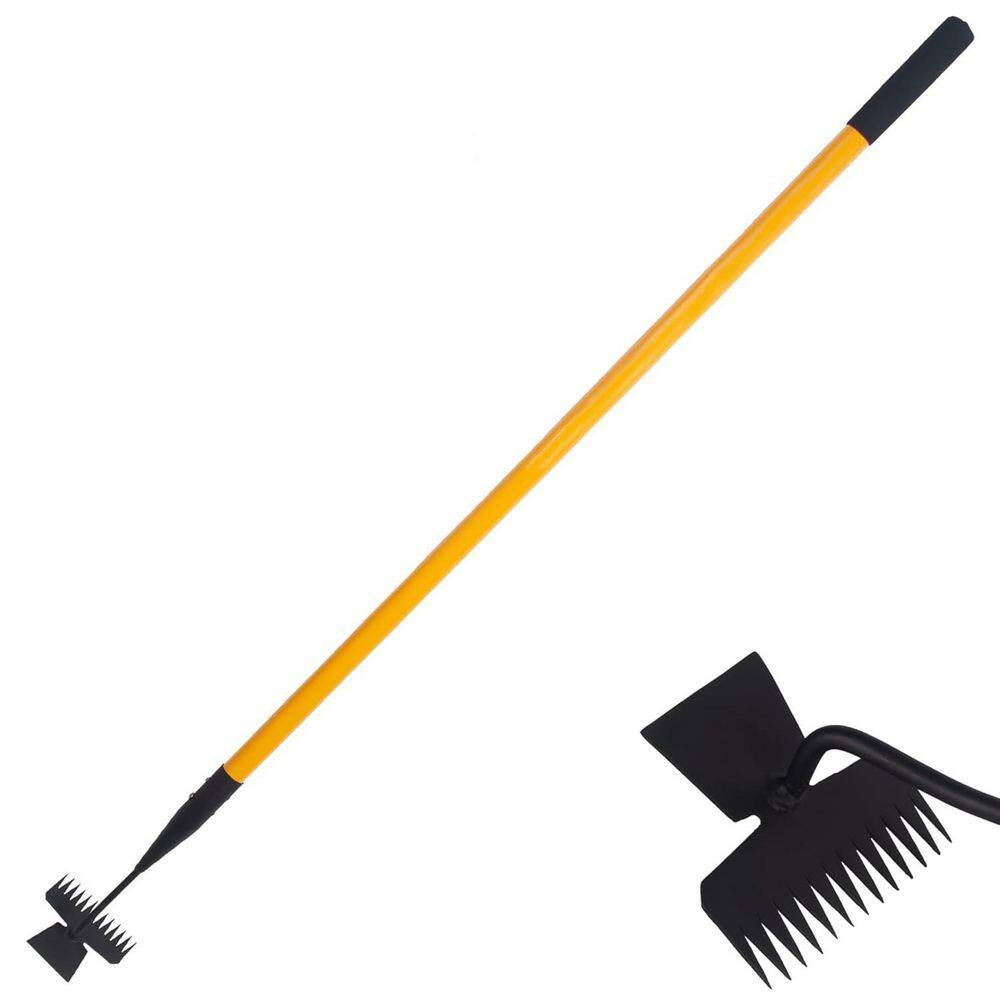 55 In. Heavy Duty Stand up Weeder Puller Tool, Long Handle Manual Weeder Remove
