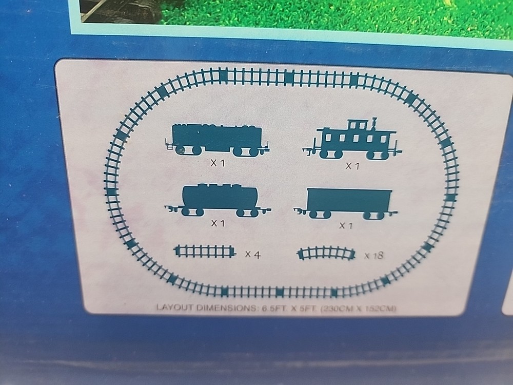 NEVER OPENED! Battery Operated Express Train Set. N.O.S.